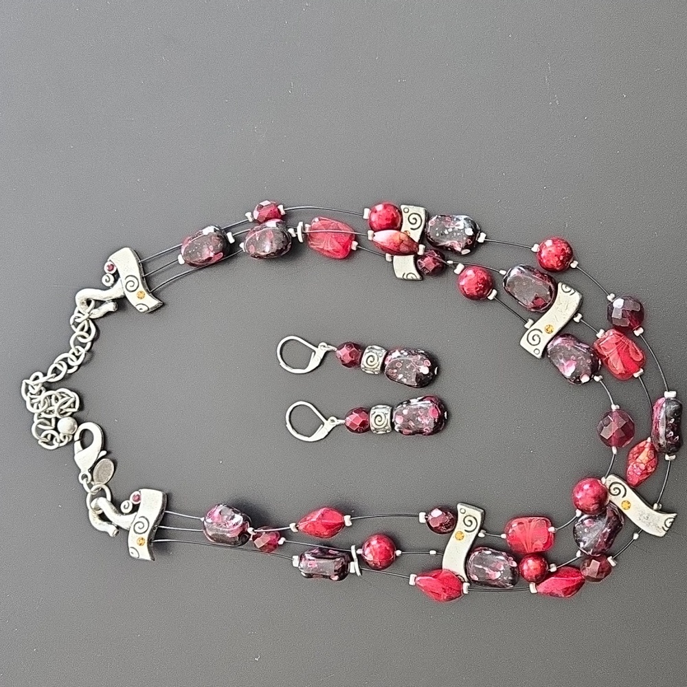 Chico's Necklace & Earrings